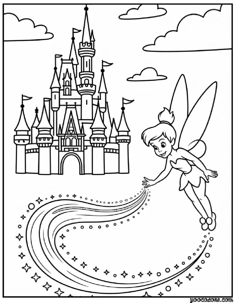 Disney Coloring Pages: Printable Magic for Kids, Parents, and Teachers 6 disney coloring pages 5 pdf