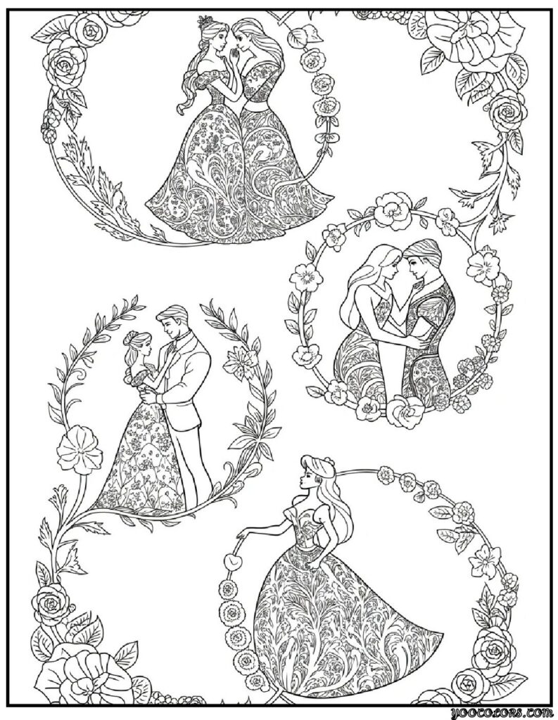 Disney Coloring Pages for Adults: Relax, Color, Repeat 7 disney coloring pages for adults 3 pdf