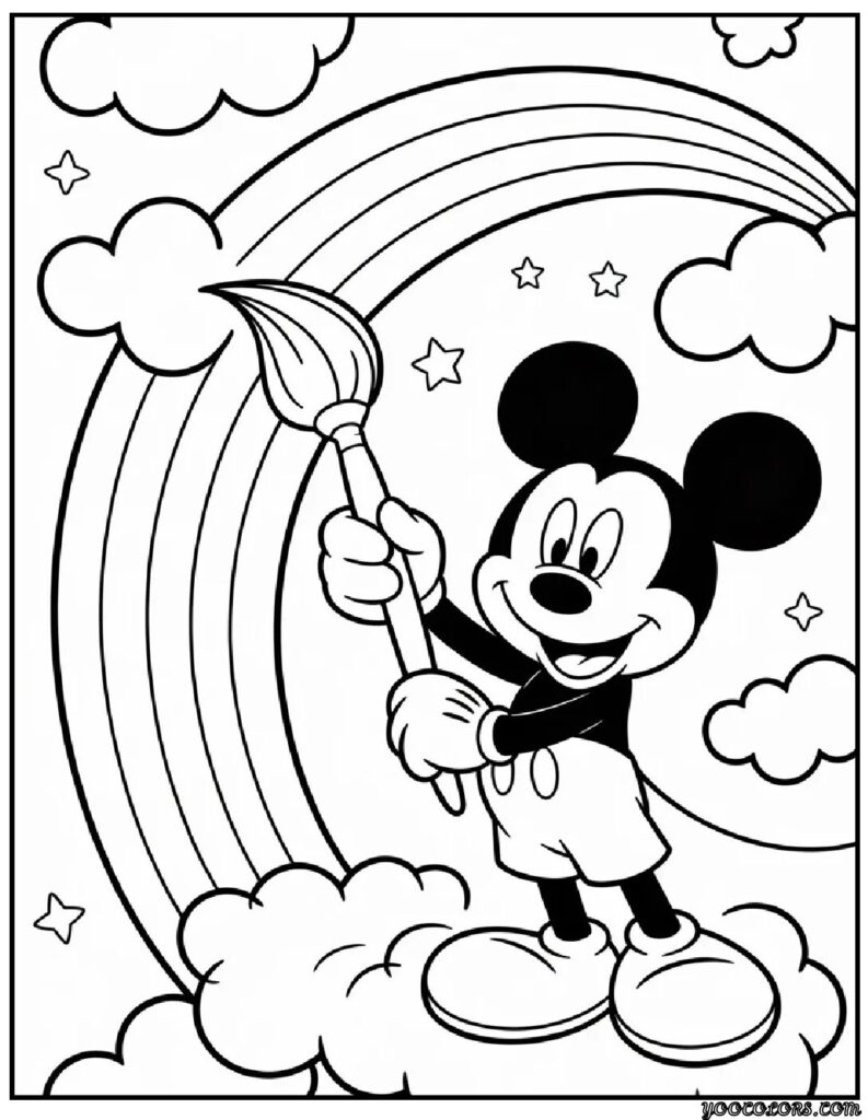 Disney Coloring Pages: Printable Magic for Kids, Parents, and Teachers 9 disney coloring pages pdf