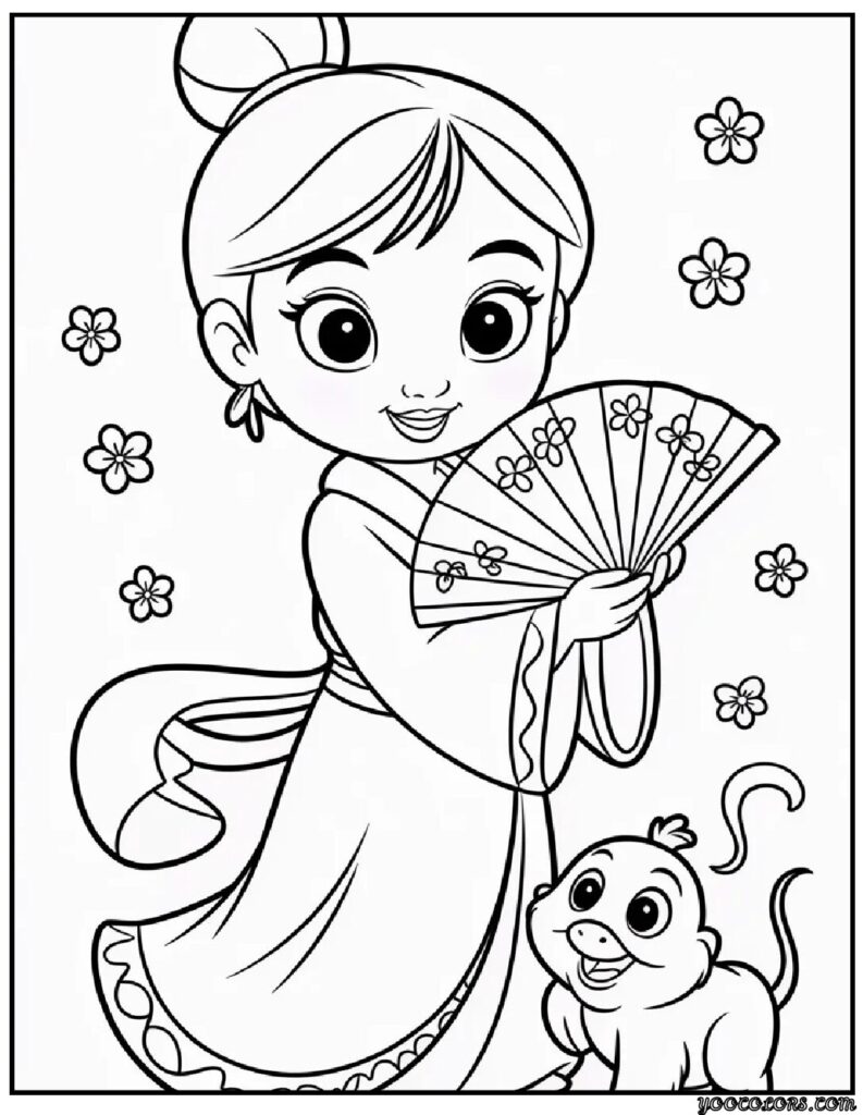 Disney Princess Babies Coloring Pages – Adorable Printables 8 disney princess babies coloring pages 1 pdf