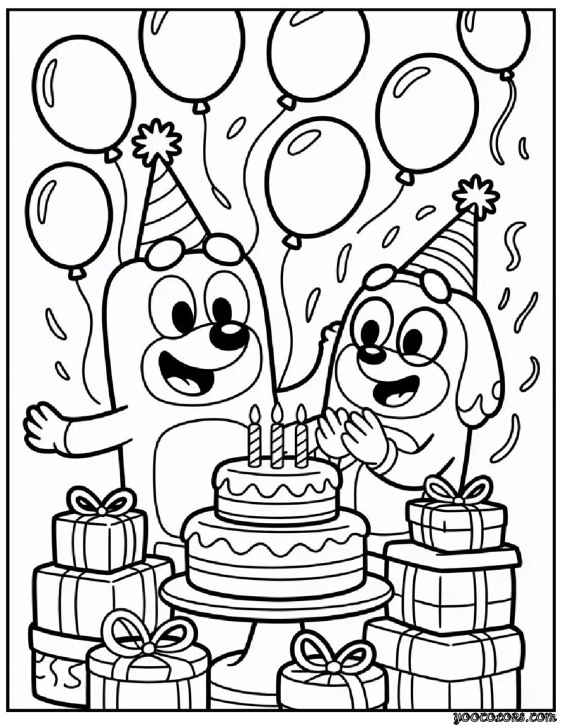 Kids Coloring Pages Bluey – Free Printable & PDF Coloring Sheets for Kids 6 kids coloring pages bluey 5 pdf