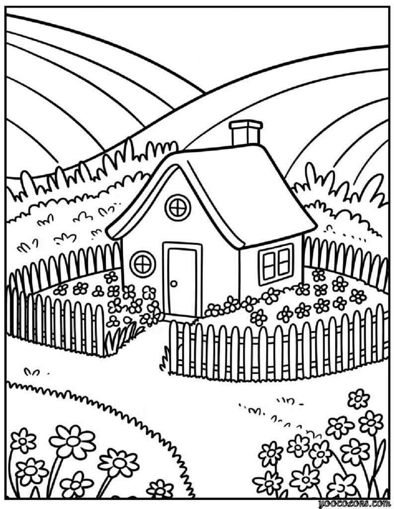 Kids Coloring Pages House – Free Printable & PDF Fun for Kids 19 kids coloring pages house 17 pdf