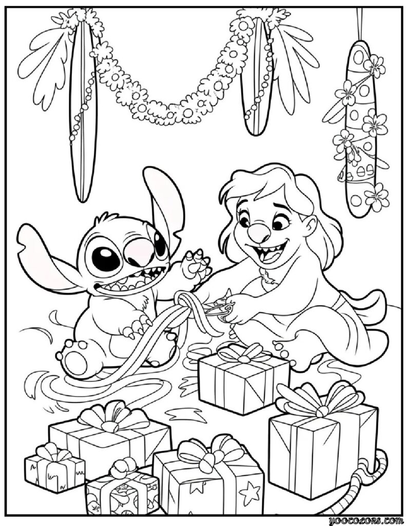 lilo and stitch coloring pages 1 pdf