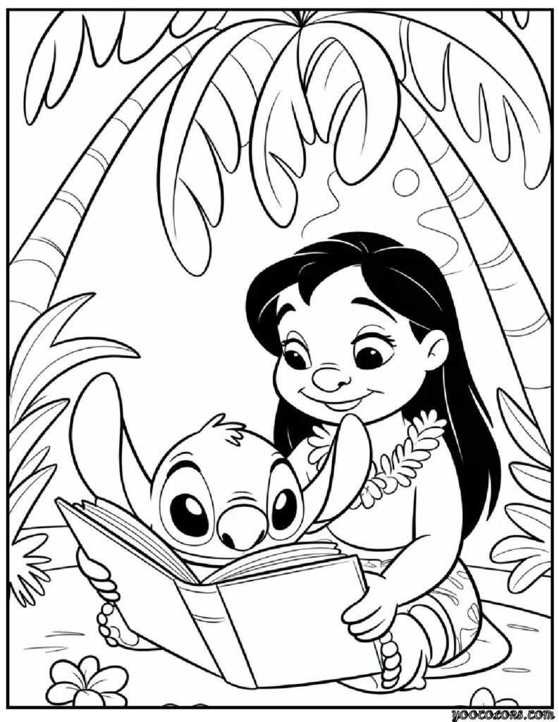lilo and stitch coloring pages 2 pdf