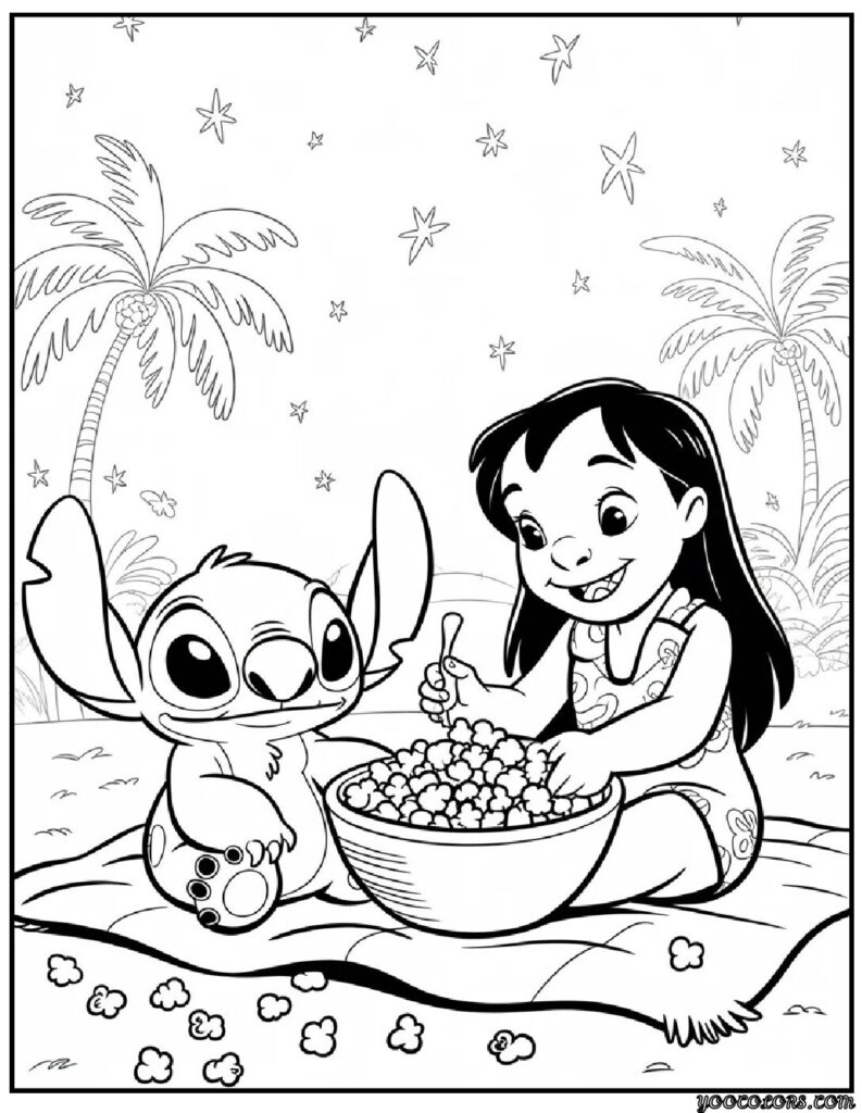 lilo and stitch coloring pages 3 pdf