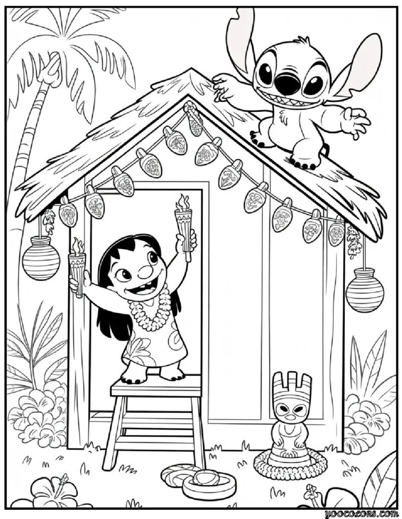 lilo and stitch coloring pages 6 pdf