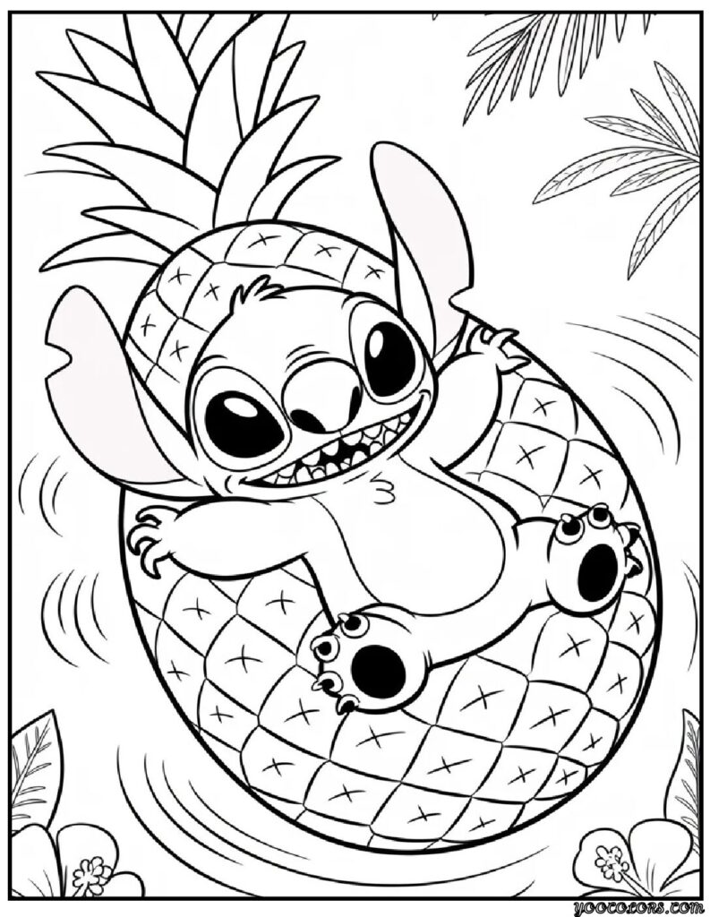 lilo and stitch coloring pages 9 pdf