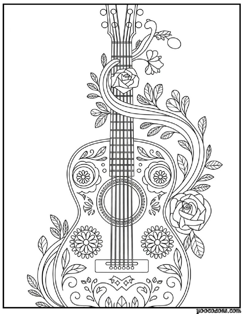 Sugar Skull Coloring Pages: Printable PDFs for Every Artist 7 sugar skull coloring pages 4 pdf