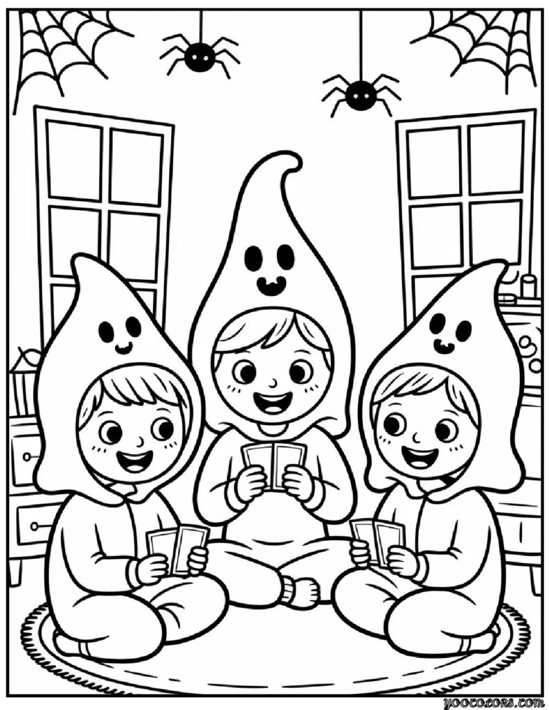 Spooky Cute Coloring Pages: Adorable Meets Creepy for Halloween & Beyond 9 2spooky cute coloring pages pdf