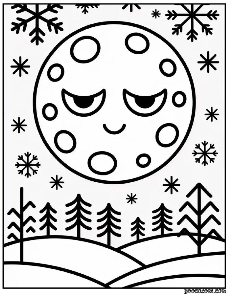 Coloring Pages Winter Theme: Cozy Printables for Chilly Days 11 COLORING PAGES WINTER theme pdf