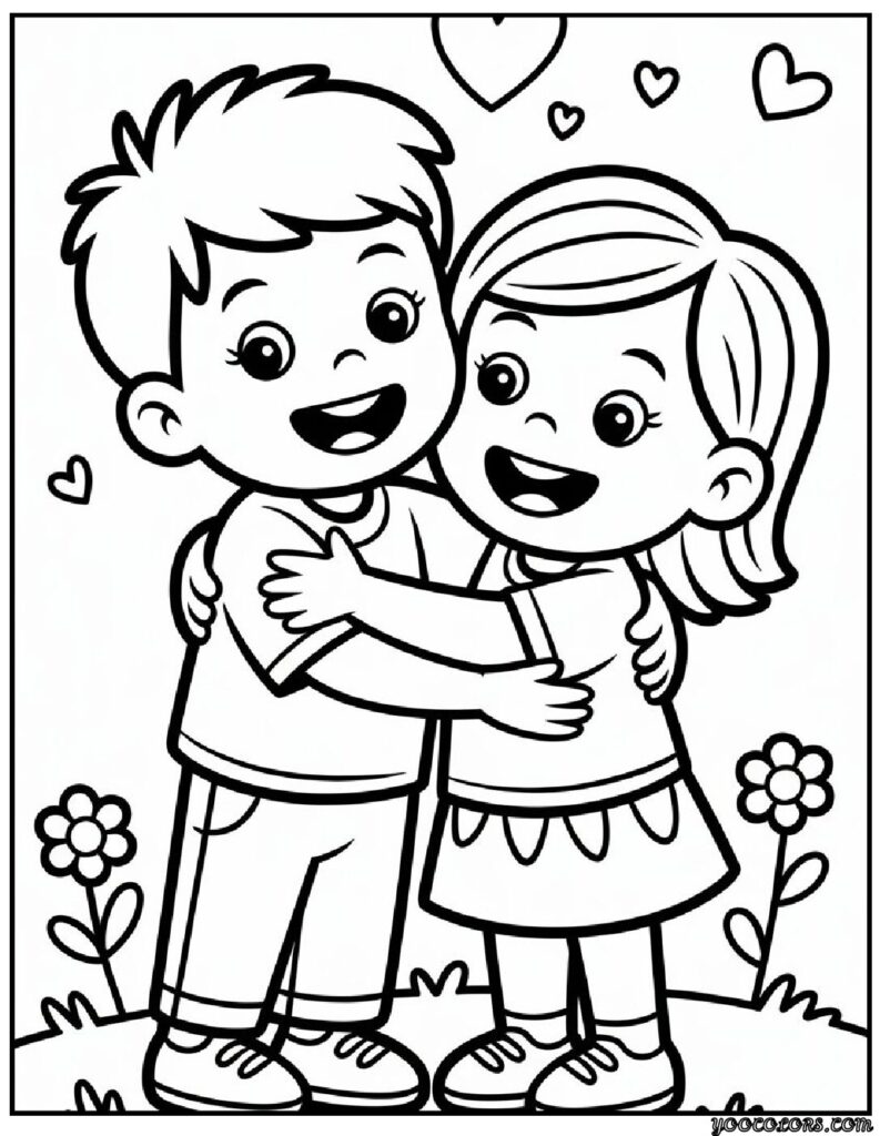 13 I Love My Family Coloring Pages Free Printable