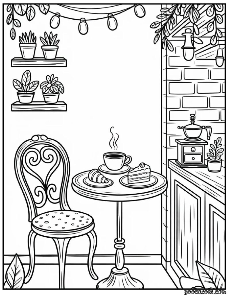 Cute Aesthetic Coloring Pages: Pastel-Perfect Fun for Kids, Teachers & Creators 7 Cute Aesthetic Coloring Pages 8 pdf