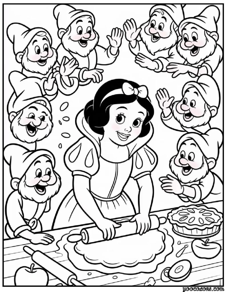 Cute Coloring Pages Disney: Magical Fun for Kids, Parents & Teachers 8 Cute Coloring Pages disney 4 pdf