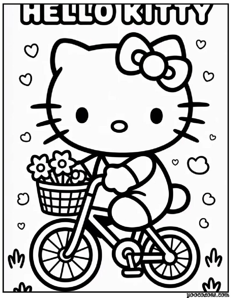 Cute Coloring Pages Hello Kitty: Kawaii Fun for Kids, Teachers & Parents 6 Cute Coloring Pages hello kitty 2 pdf