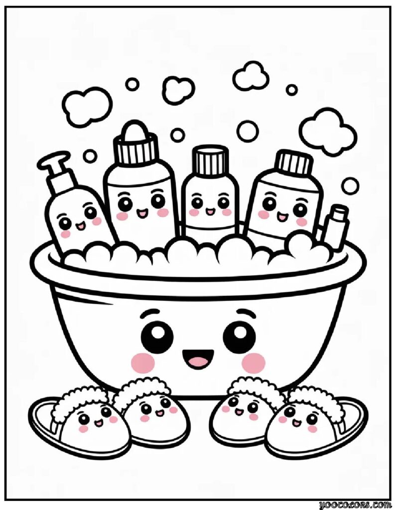 Cute Coloring Pages Kawaii: Soft, Adorable & So Relaxing 9 Cute Coloring Pages kawaii 8 pdf