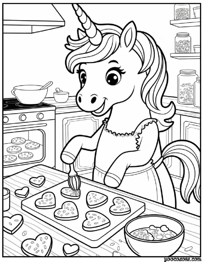 Cute Coloring Pages of Unicorns: Magical Fun for Kids and Adults 13 Cute Coloring Pages of Unicorns 11 pdf