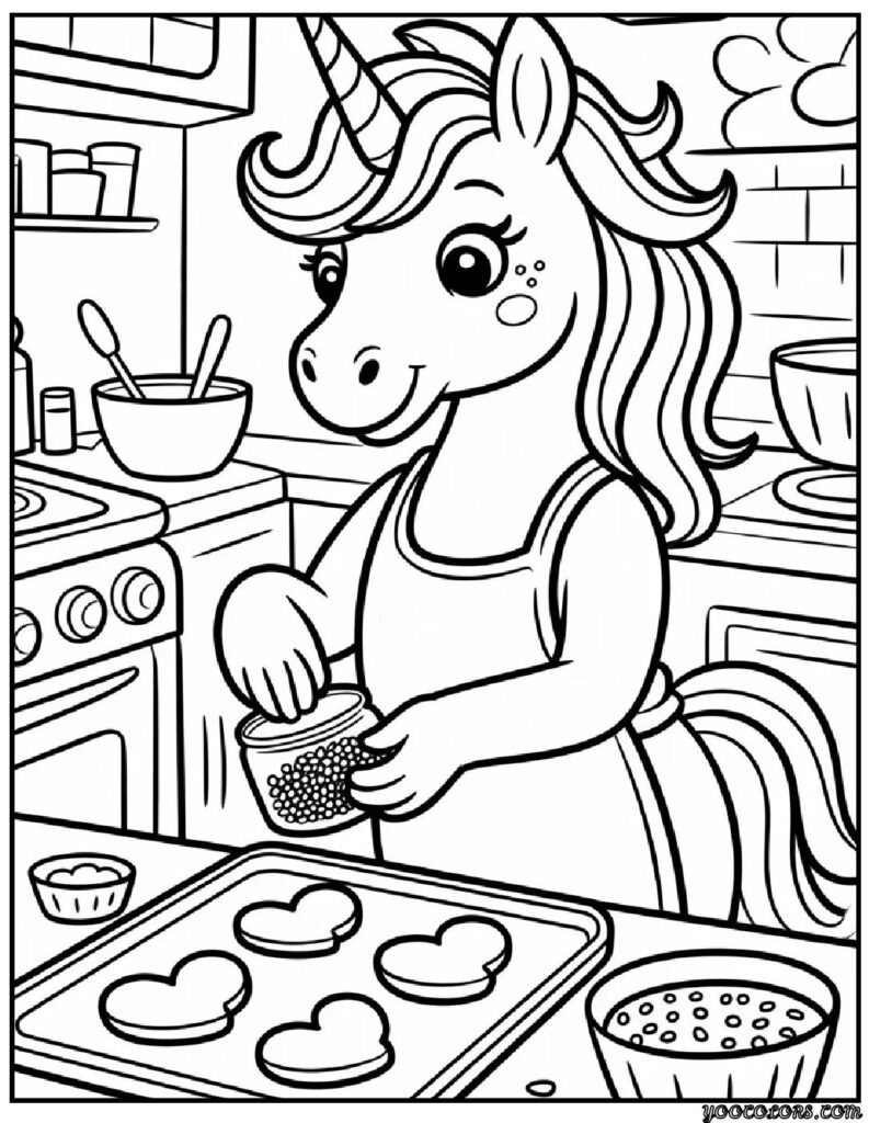 Cute Coloring Pages of Unicorns: Magical Fun for Kids and Adults 15 Cute Coloring Pages of Unicorns 13 pdf