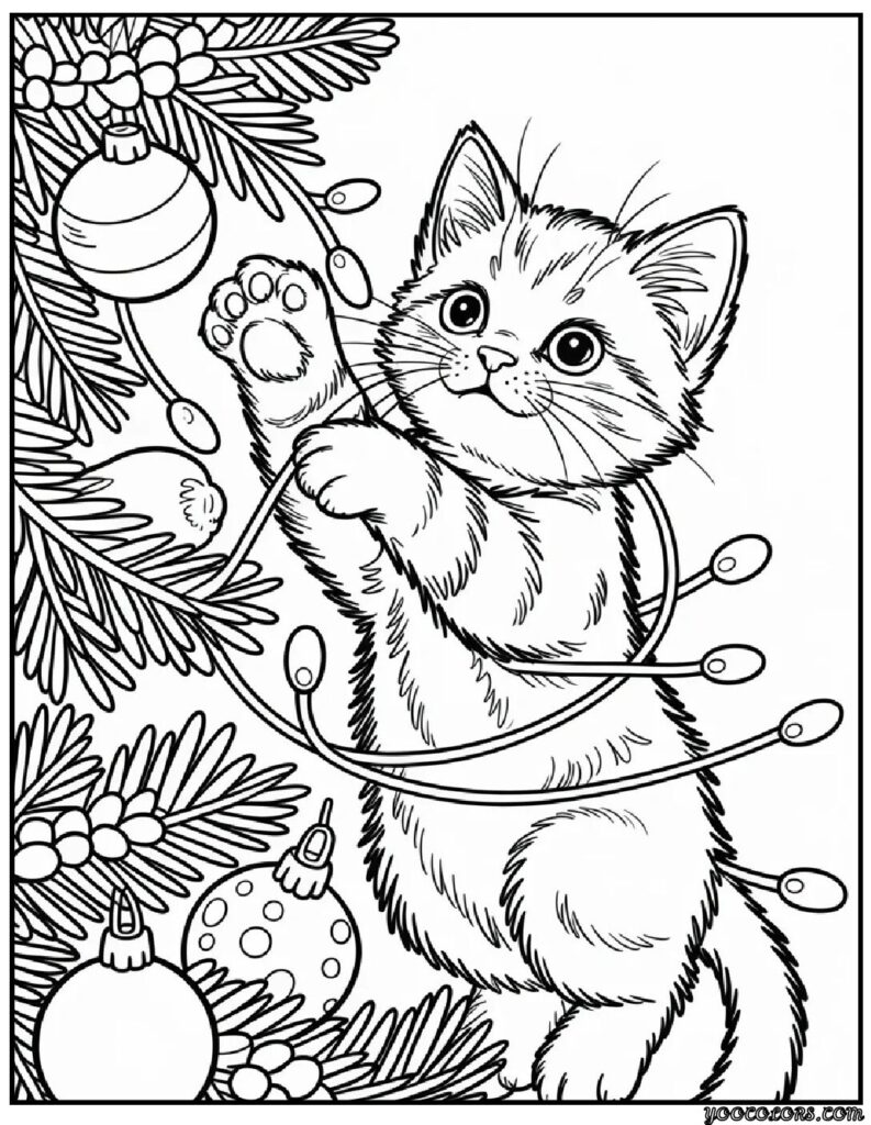 Cute Coloring Pages of Cats: Fun, Relaxing, and Totally Adorable 5 Cute Coloring Pages of cats 6 pdf