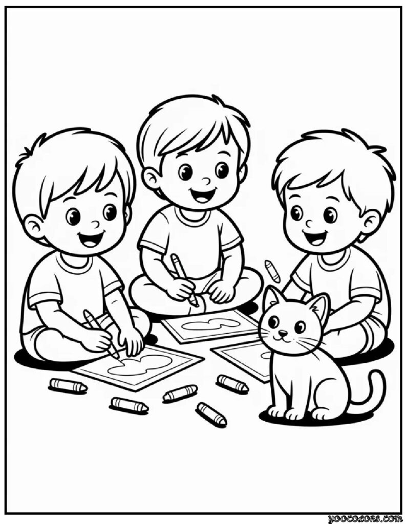 Cute and Easy Coloring Pages: Stress-Free Fun for All Ages 7 Cute and easy Coloring Pages 5 pdf