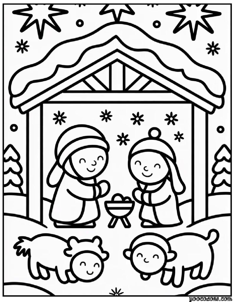 Winter and Christmas Coloring Pages – Cozy Printables for the Whole Season 11 WINTER CHRISTMAS COLORING PAGES pdf
