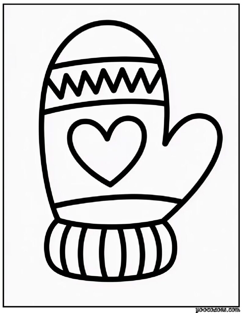 Winter Coloring Pages Easy – Free Printable Winter Fun for Kids & Adults 6 WINTER COLORING PAGES EASY 7 pdf