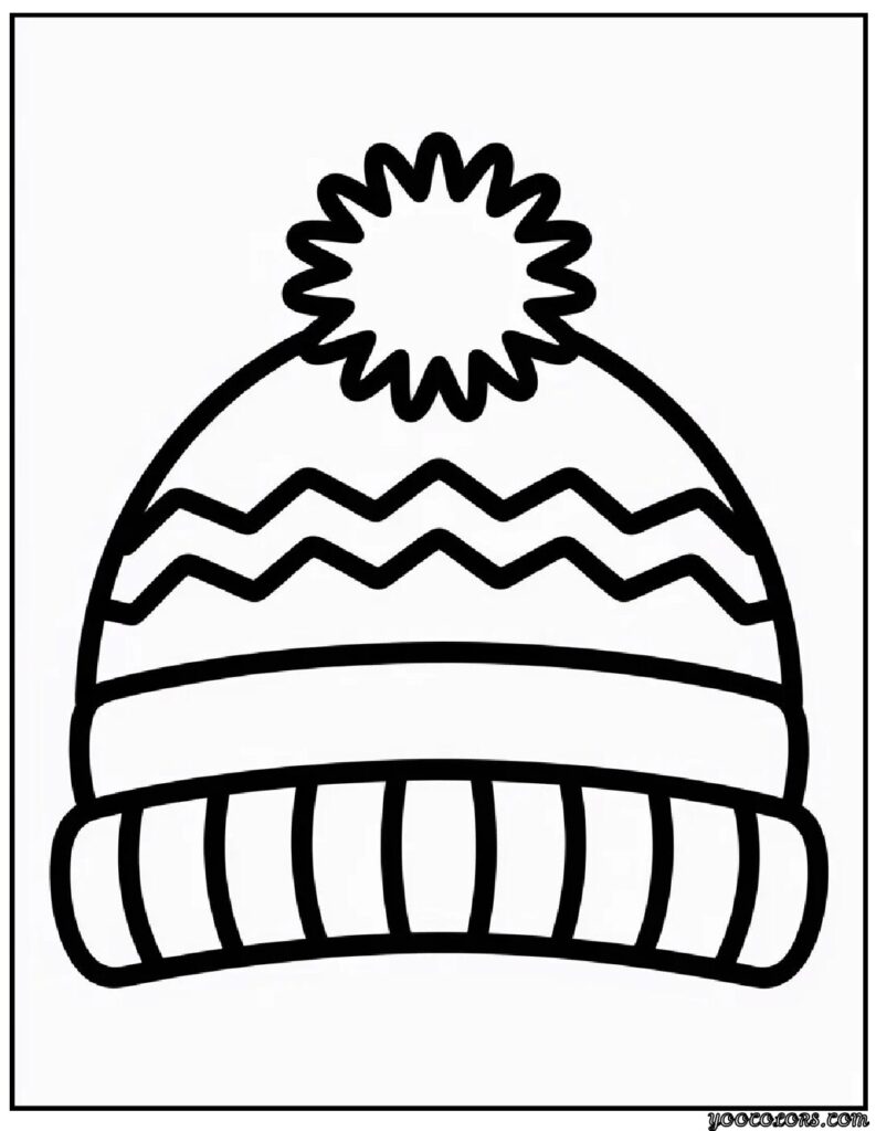 Winter Coloring Pages Easy – Free Printable Winter Fun for Kids & Adults 4 WINTER COLORING PAGES EASY 9 pdf