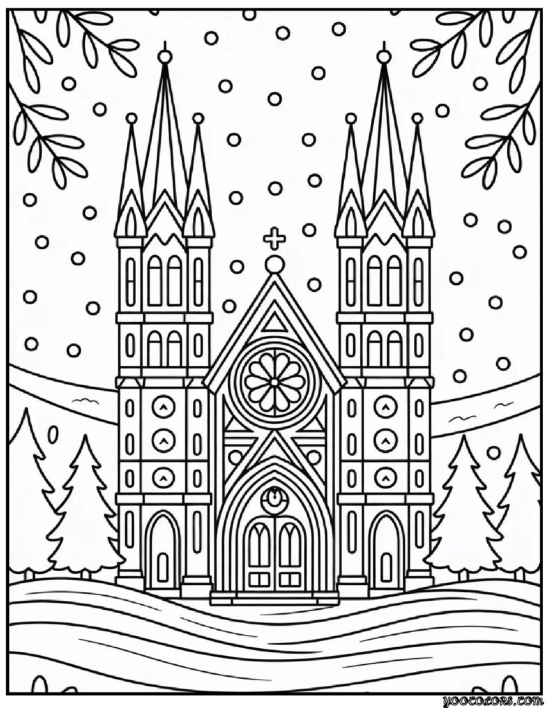 Winter Coloring Pages PDF – Free Printable Winter Coloring Sheets for Cozy Creativity 5 WINTER COLORING PAGES pdf 13 pdf