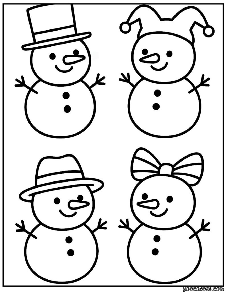 Winter Hat Coloring Pages – Cozy, Creative, and Free Printable Fun 8 WINTER Hat COLORING PAGES 4 pdf