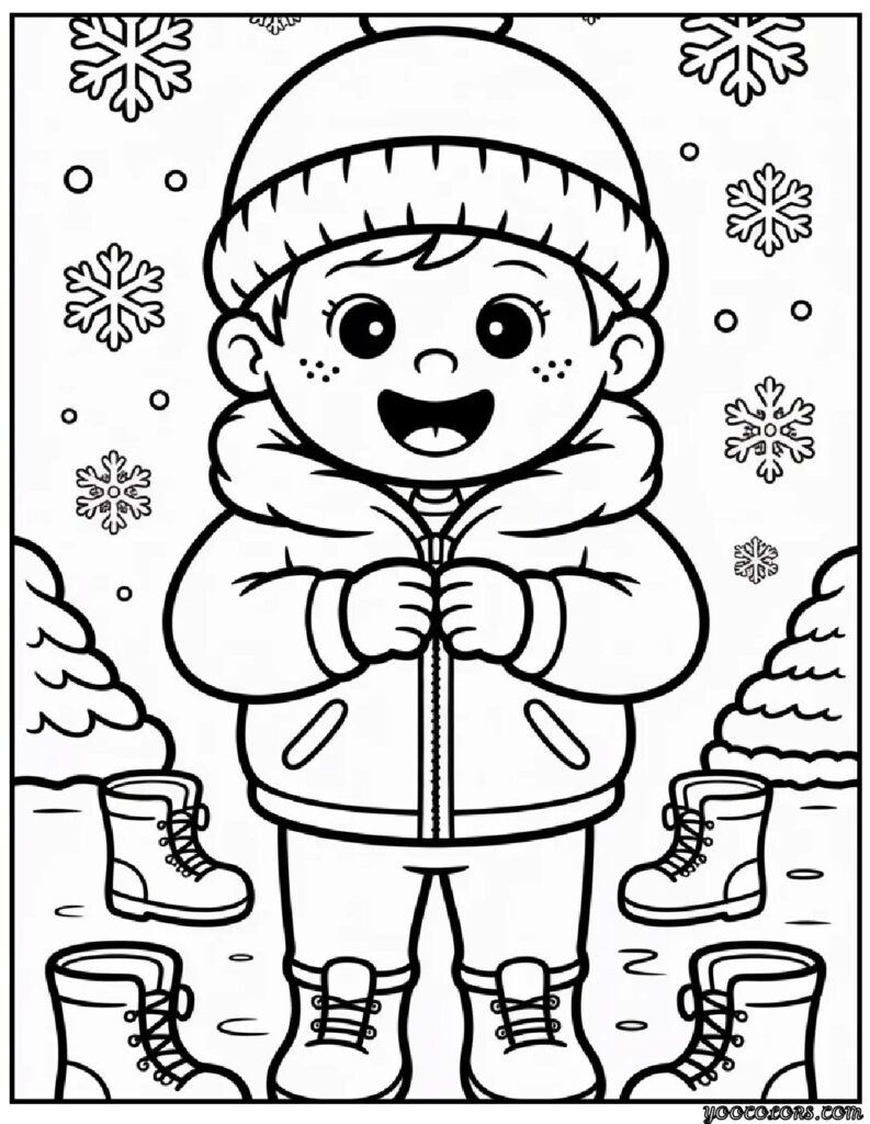 Winter Coloring Pages for Toddlers (Free Printables, Easy Sheets & Cozy Winter Fun) 12 Winter Coloring Pages for Toddler 1 pdf