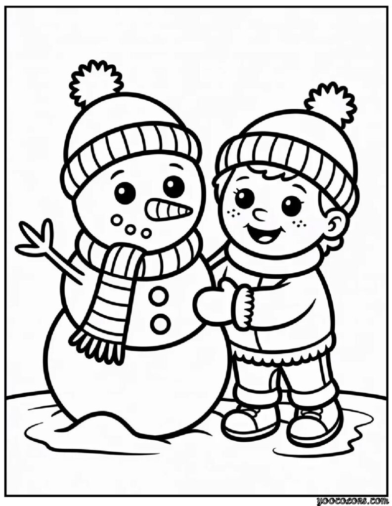 Winter Coloring Pages for Toddlers (Free Printables, Easy Sheets & Cozy Winter Fun) 10 Winter Coloring Pages for Toddler 3 pdf