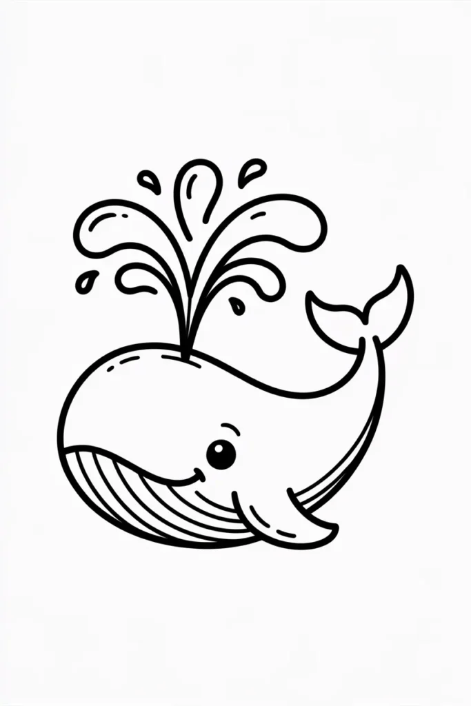 Blue Whale Coloring Pages: 11 Detailed Designs for All Ages 8 a minimalist line art illustration of an xpAtrG5KRTqjiLA49vtdzg IwrVNEhgS8eWgjAAxIK8Tg