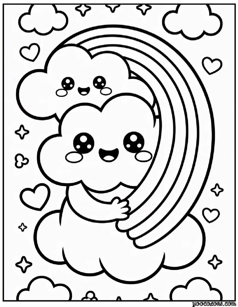 coloring pages that are cute 4 pdf