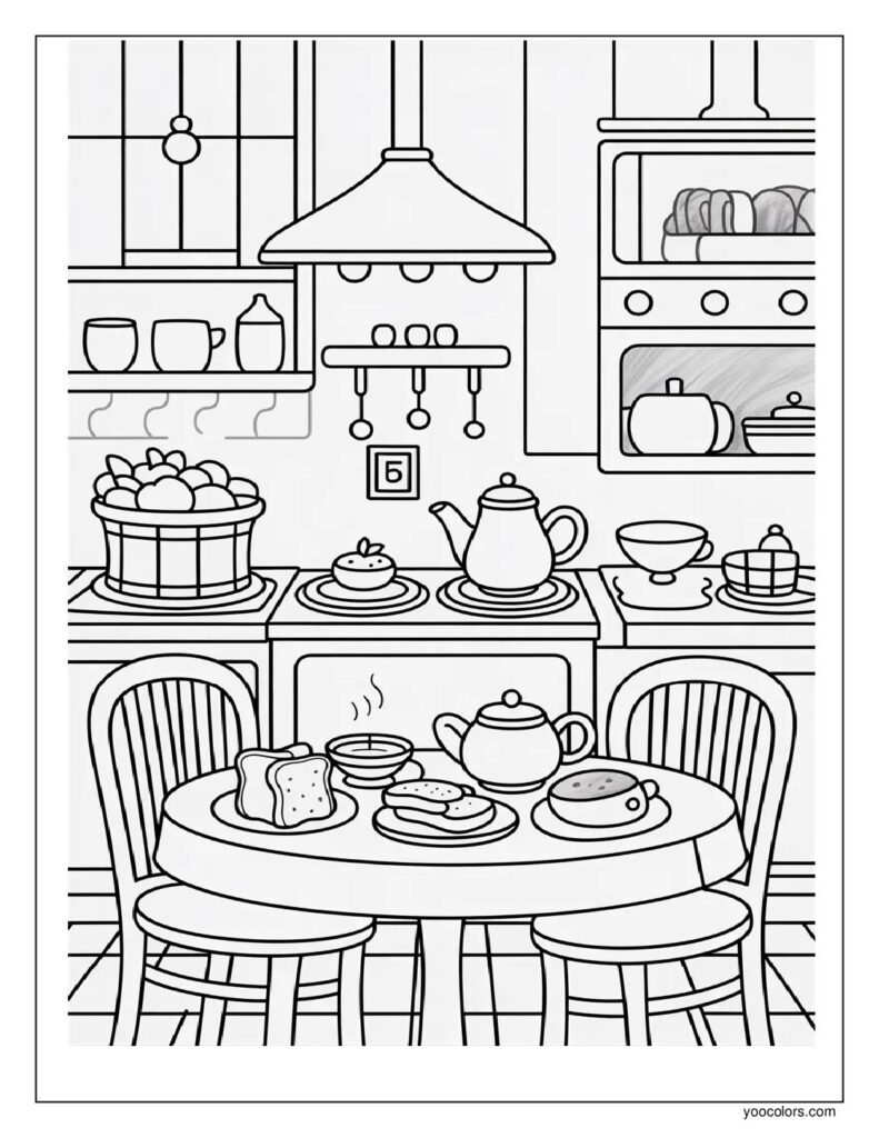 Cozy Coloring Pages Easy – Simple, Relaxing Art for Calm Moments 18 cozy coloring pages 27 pdf