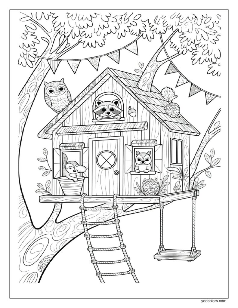 Cozy Coloring Pages Free – Warm, Relaxing Printables for Every Age 8 cozy coloring pages 48 pdf