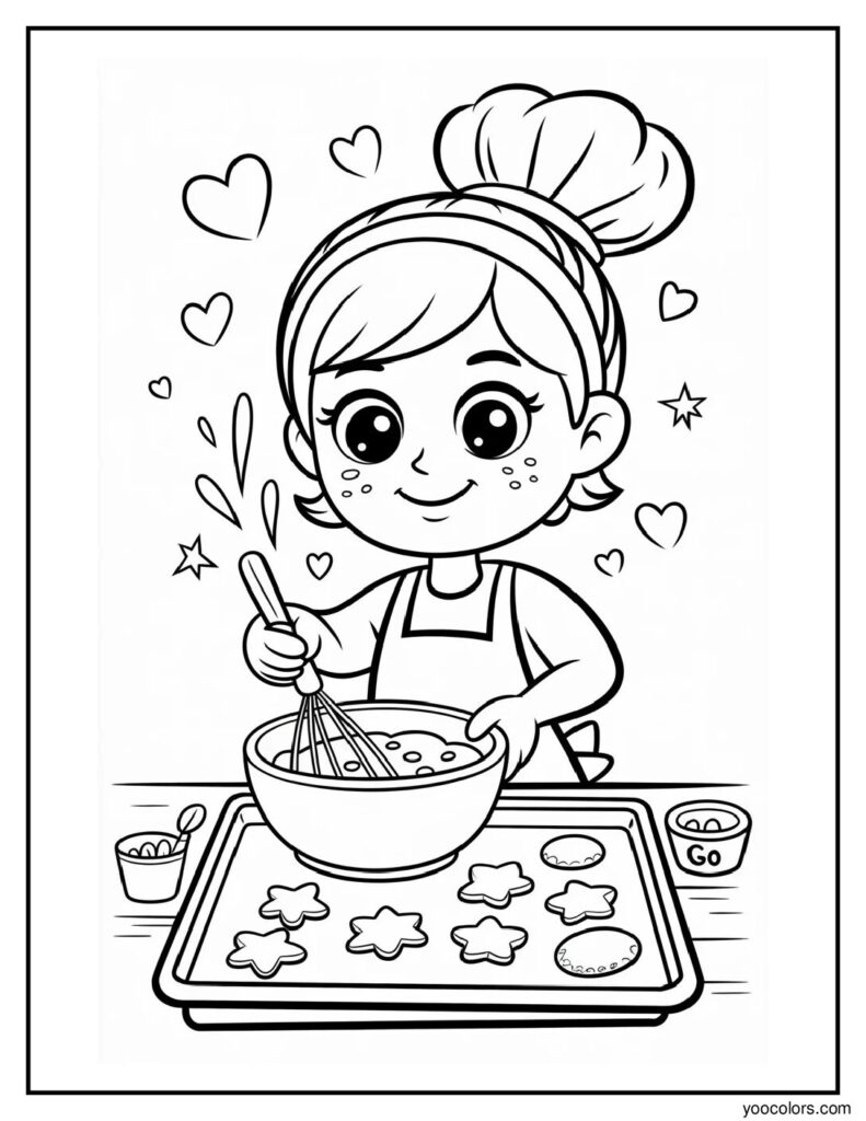 Cozy Girl Coloring Pages – Relaxing, Aesthetic & Free to Print 13 cozy girl coloring pages pdf