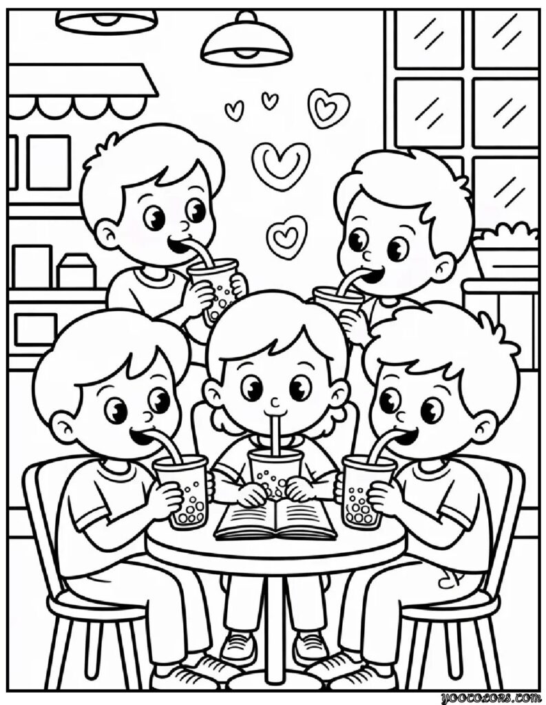 Cute Coloring Pages for Teenagers: Aesthetic, Fun & Free Printable Ideas 14 cute Coloring Pages of teenagers 10 pdf
