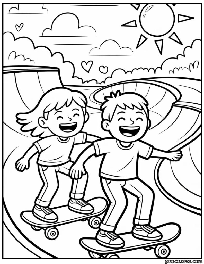 Cute Coloring Pages for Teenagers: Aesthetic, Fun & Free Printable Ideas 8 cute Coloring Pages of teenagers 4 pdf