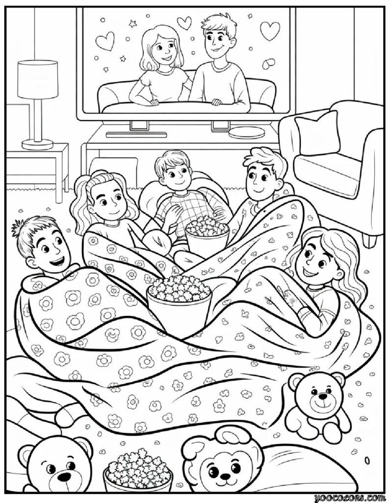 Cute Coloring Pages for Teenagers: Aesthetic, Fun & Free Printable Ideas 7 cute Coloring Pages of teenagers 5 pdf