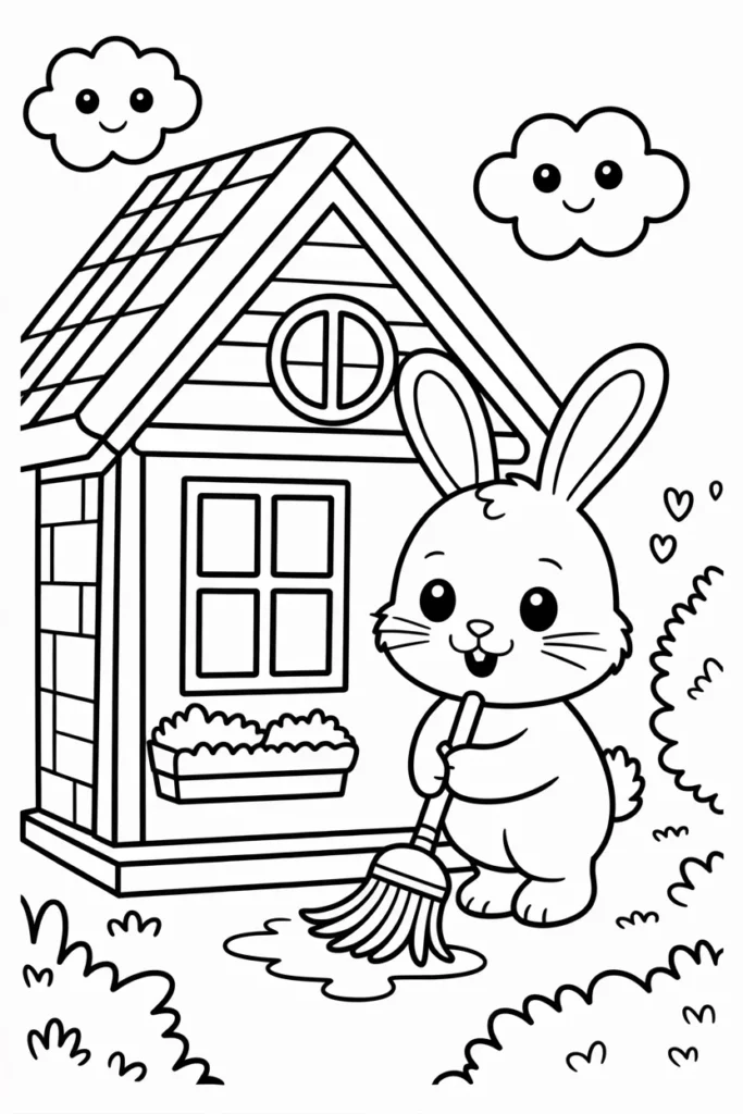 Cute and Easy Coloring Pages: Stress-Free Fun for All Ages 2 Cute and Easy Coloring Pages