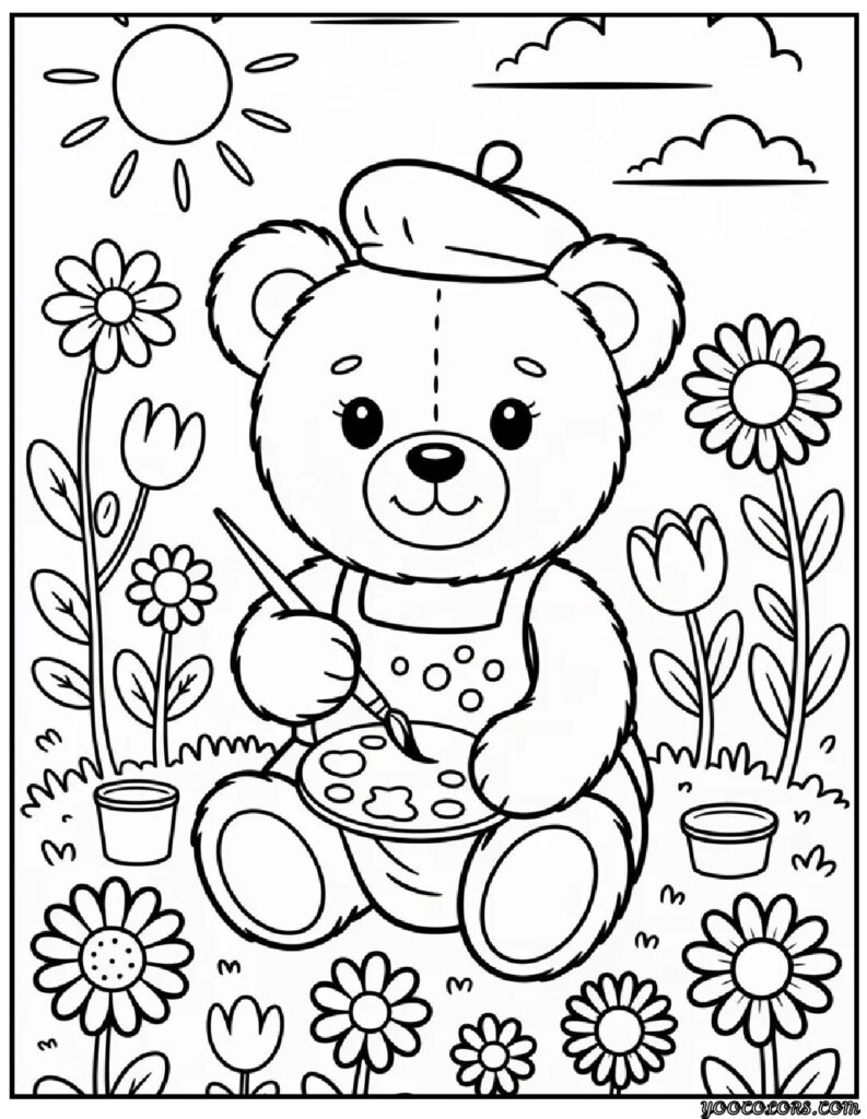 Cute Coloring Pages of Animals: Adorable Fun for Kids and Adults 9 cute coloring pages animals 1 pdf