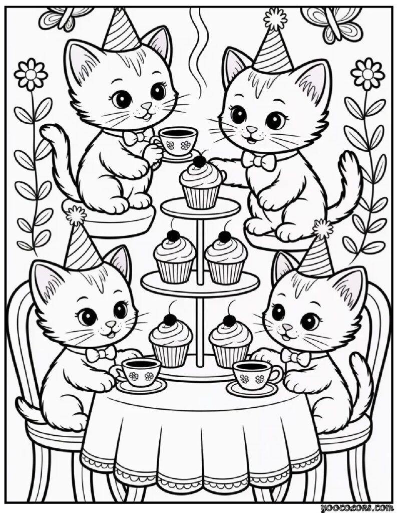 Cute Coloring Pages of Animals: Adorable Fun for Kids and Adults 10 cute coloring pages animals 2 pdf