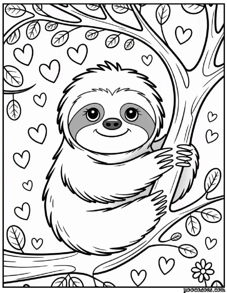 Cute Coloring Pages of Animals: Adorable Fun for Kids and Adults 7 cute coloring pages animals 3 pdf