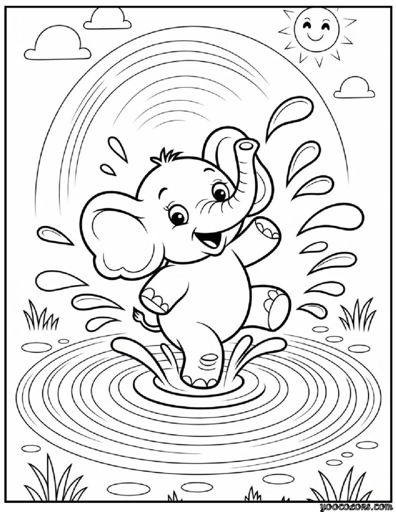 Cute Coloring Pages of Animals: Adorable Fun for Kids and Adults 11 cute coloring pages animals pdf