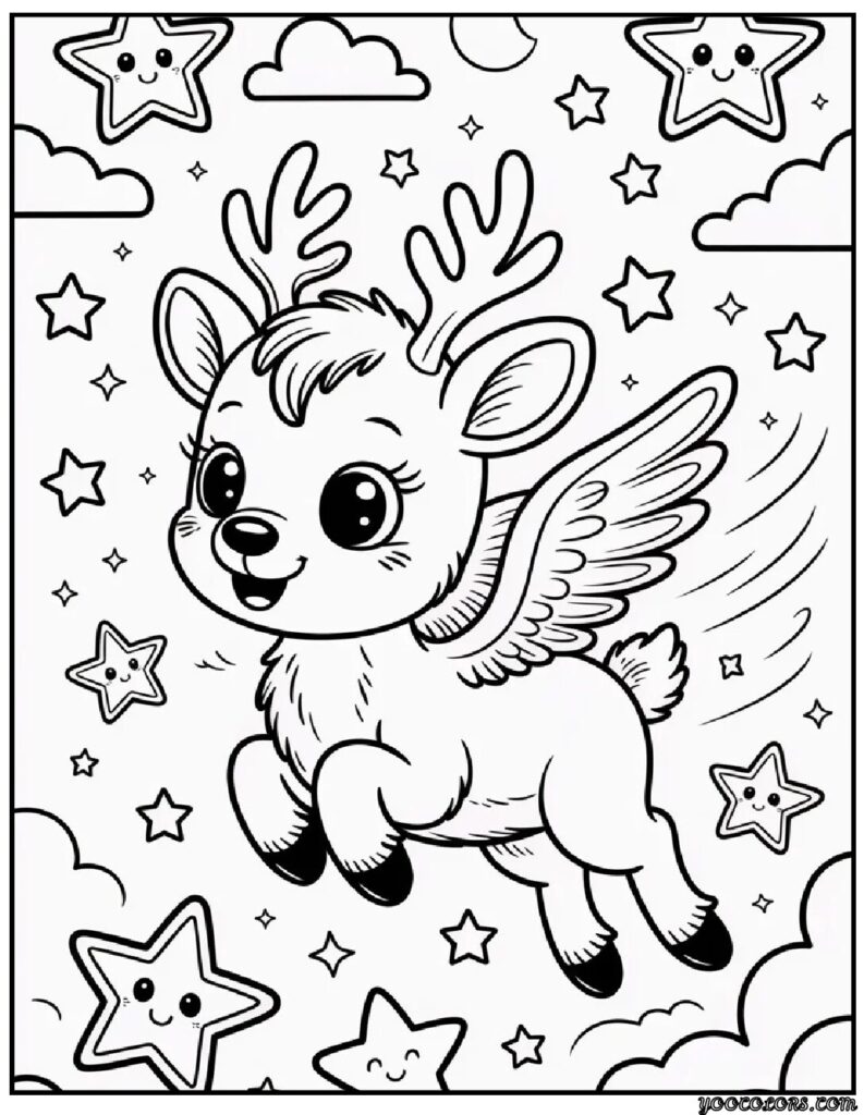 cute coloring pages christmas 5 pdf