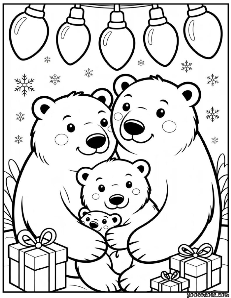 cute coloring pages christmas 7 pdf
