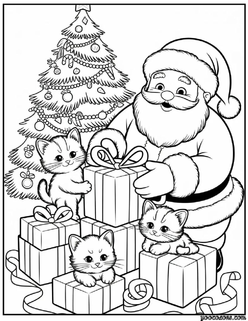 cute coloring pages christmas 9 pdf