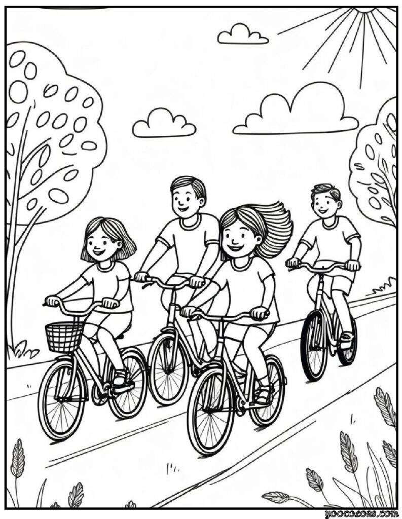 Family Coloring Pages 16 Fun and Creative Designs for All Ages 14 family Coloring Pages 11 pdf