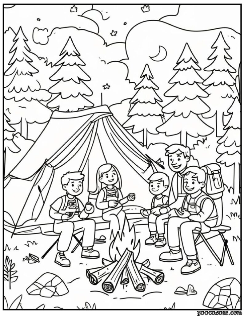 Family Coloring Pages 16 Fun and Creative Designs for All Ages 16 family Coloring Pages 13 pdf