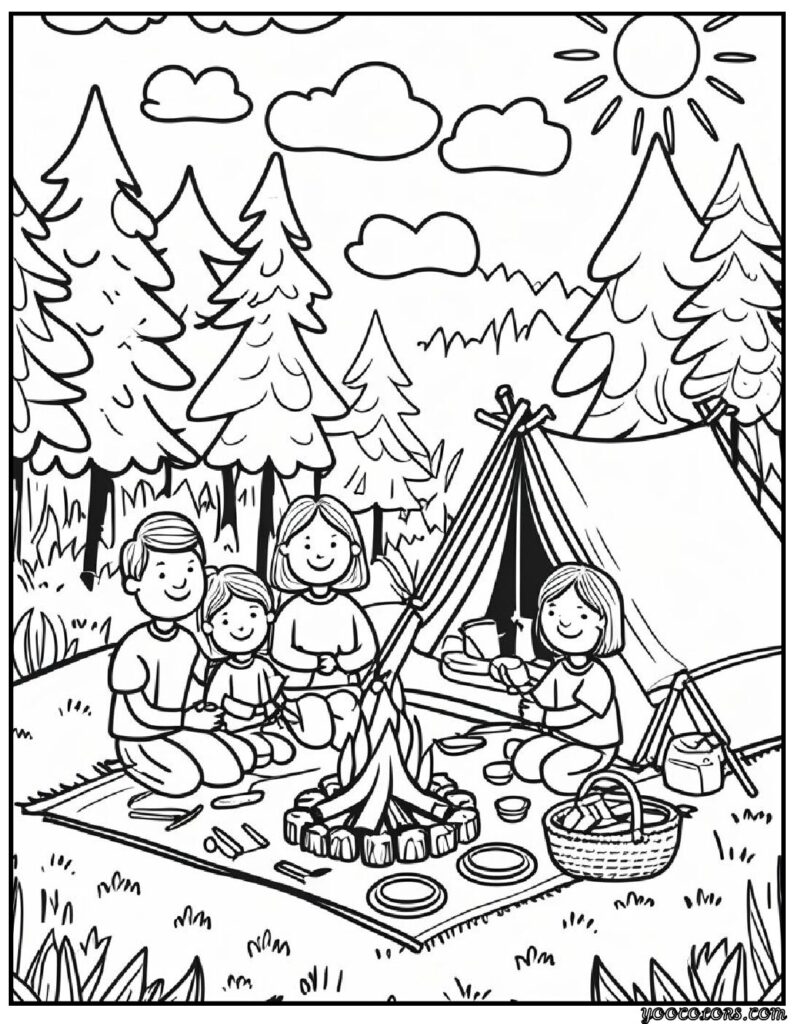 Family Day Coloring Pages: Celebrate Love, Togetherness & Creativity 12 family day Coloring Pages 8 pdf