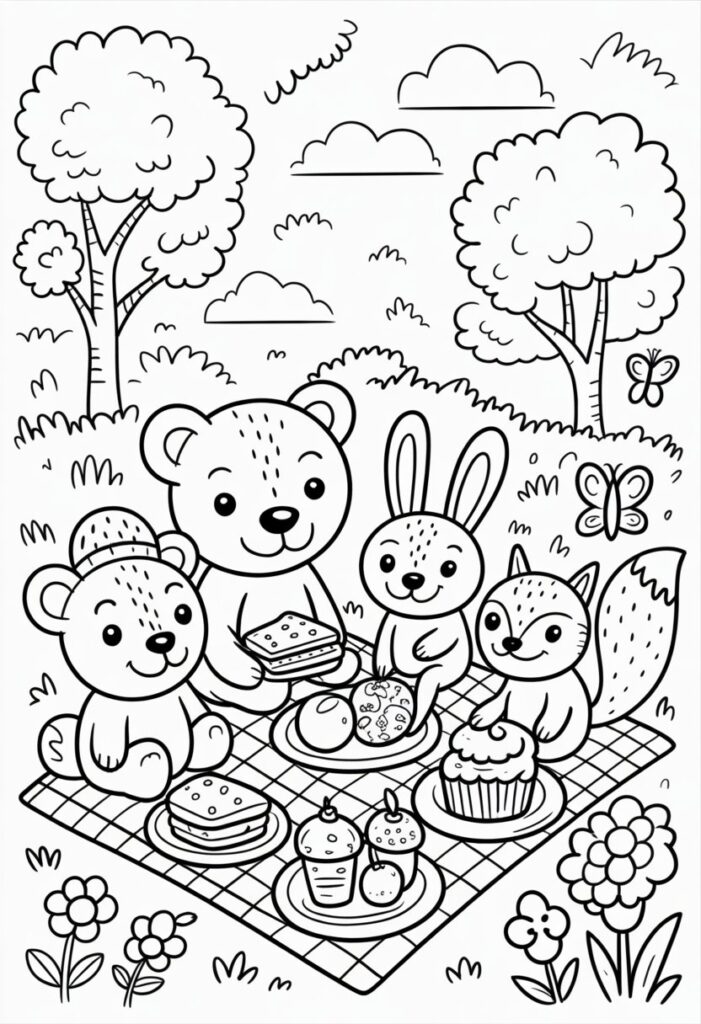 Cozy Friends Coloring Pages A Perfect List of 15 Relaxing Designs 14 image 12